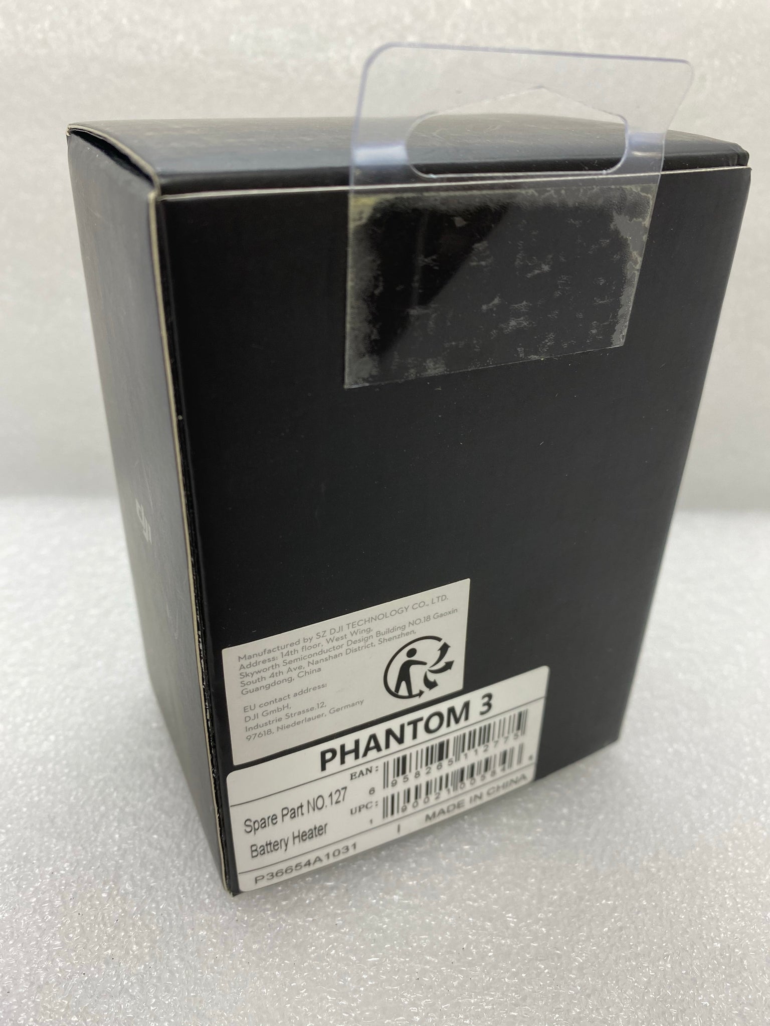 DJI Phantom 3 Part No. 127 Battery Heater